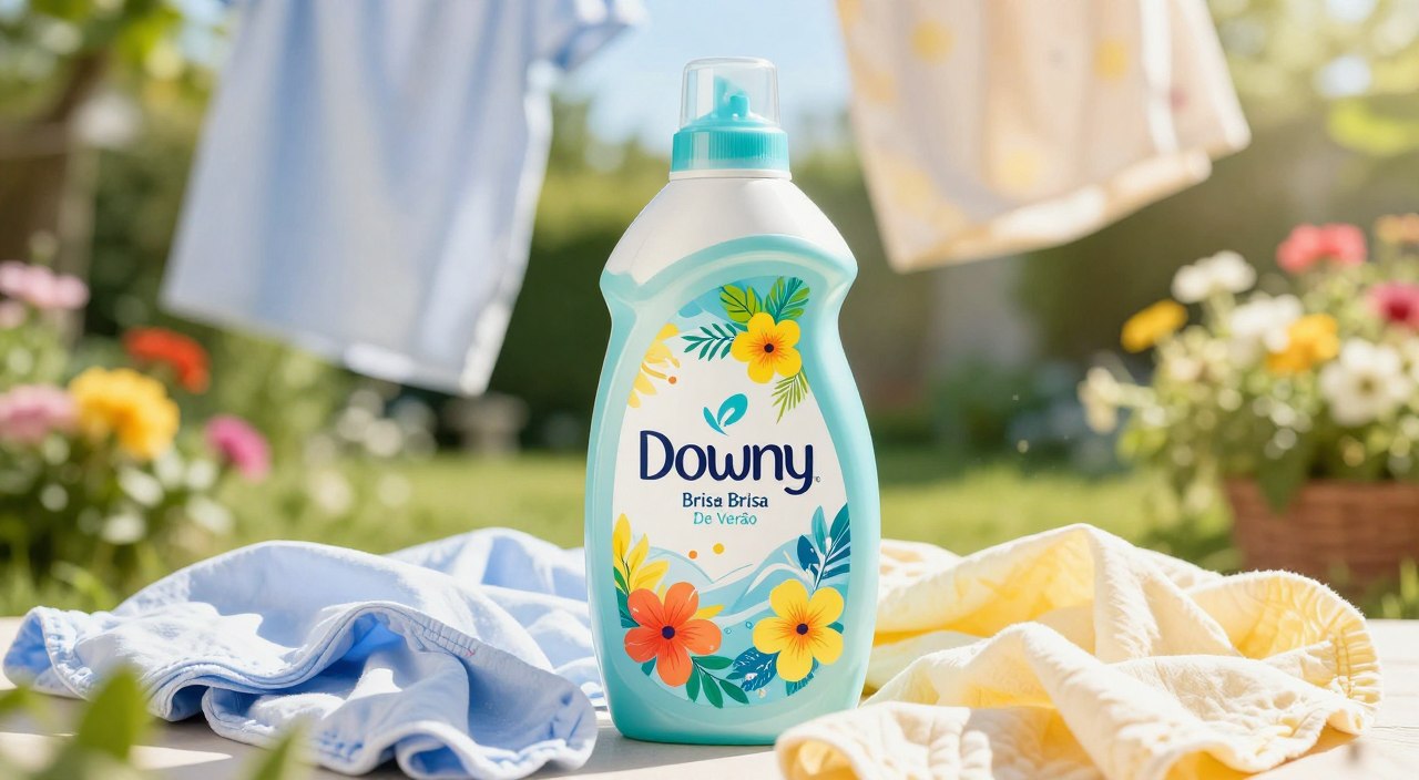 Top Amaciantes Mais Cheirosos para sua Roupa Conheça 3 opções 1 amaciante concentrado Downy Brisa De Verão