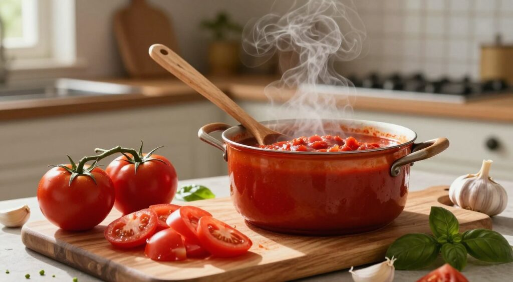 molho de tomates simples molho de tomates simples