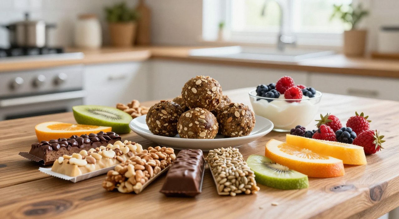 snacks fitness baratos