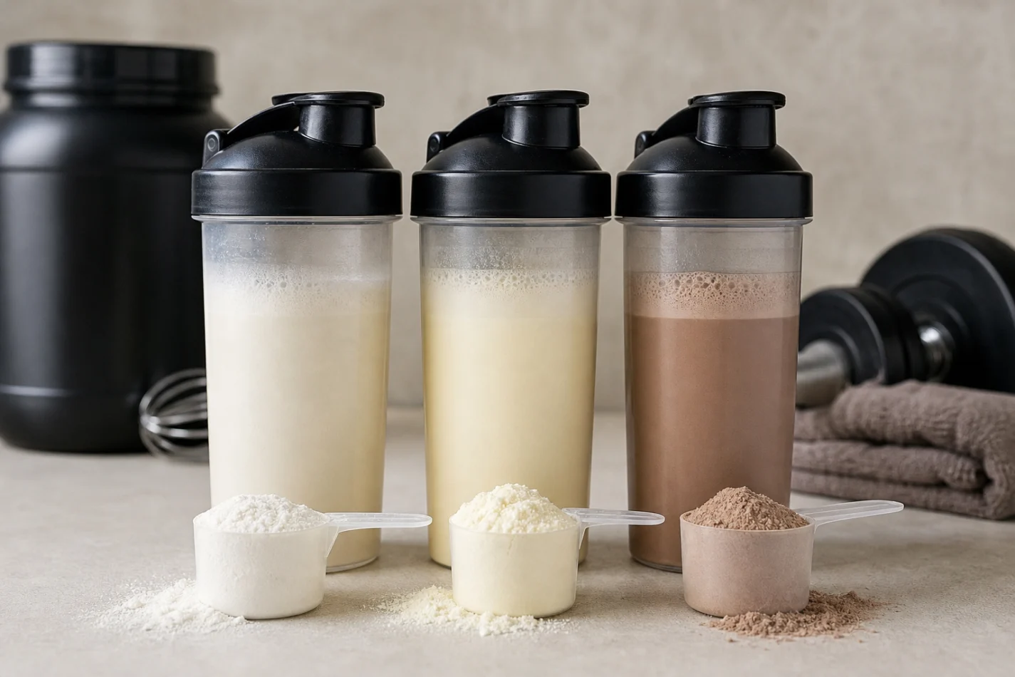 Tipos de whey e diferenças melhor whey protein